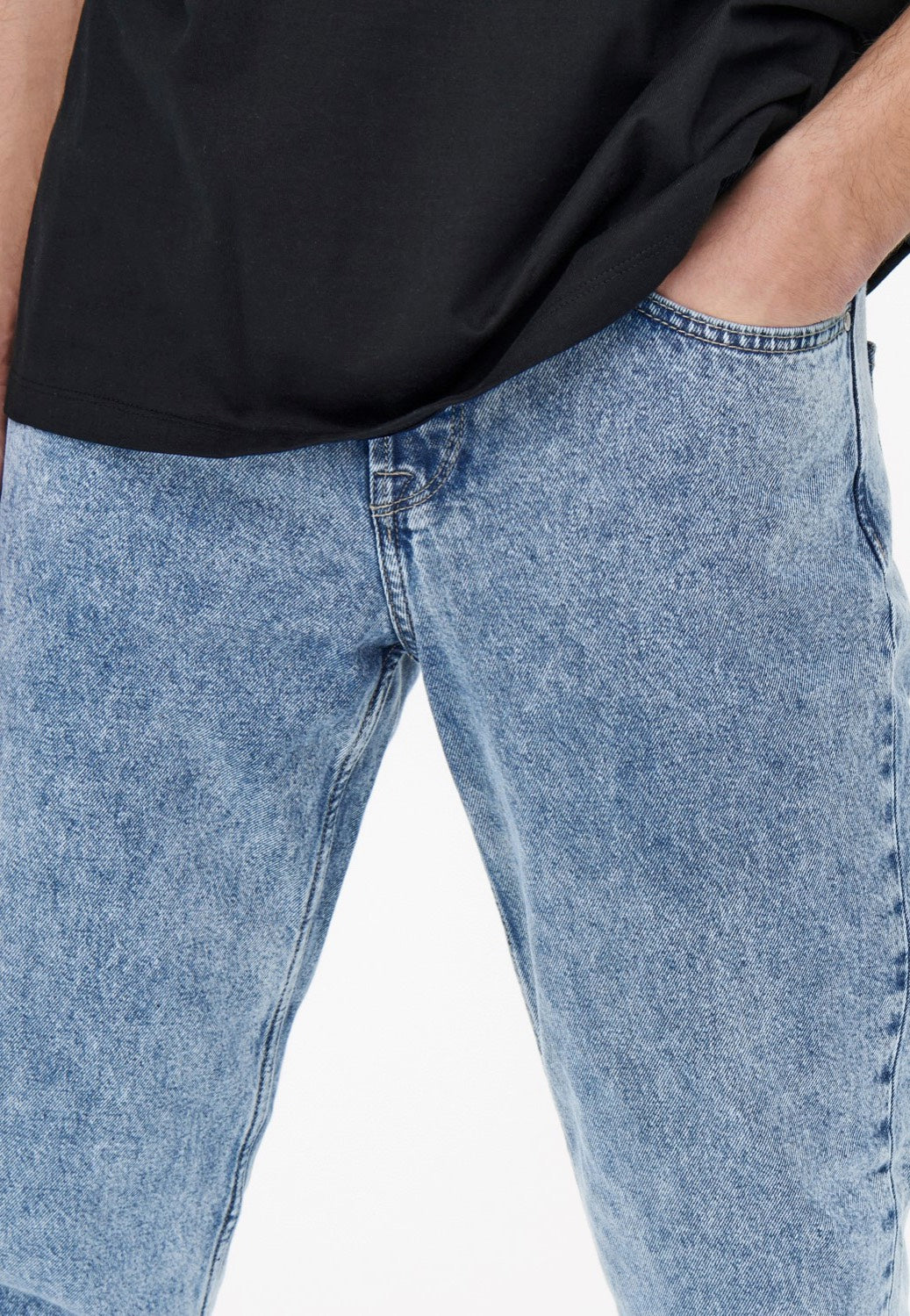 Only & Sons - Avi Beam Light Blue Blue Denim - Jeans | Men-Image