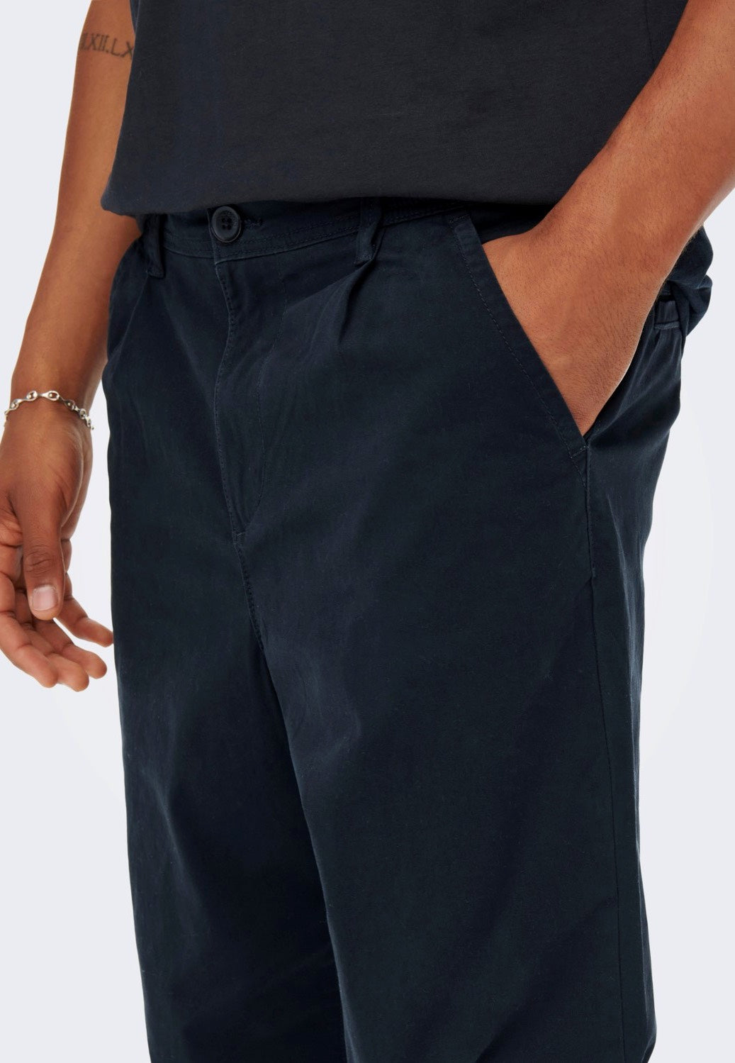 Only & Sons - Cam Dew Dark Navy - Pants | Men-Image