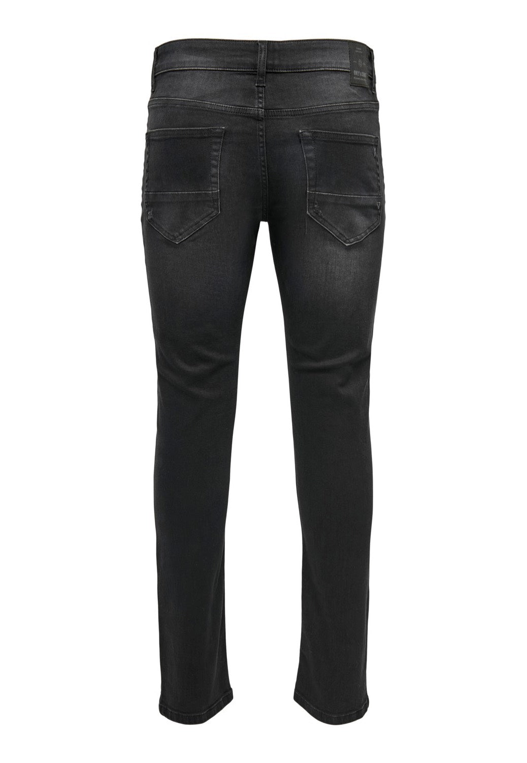 Only & Sons - Loom Slim Black Denim - Jeans | Men-Image