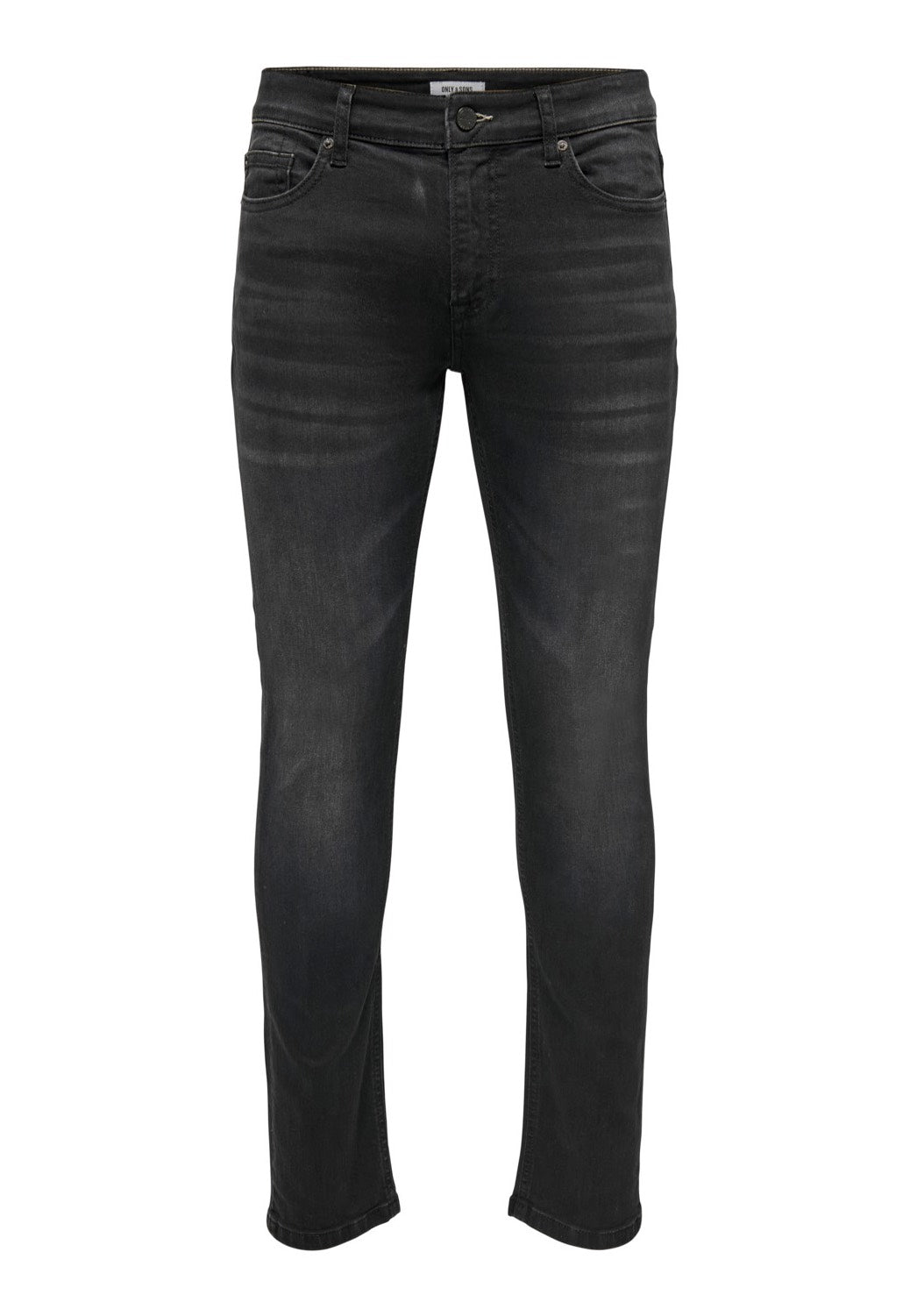 Only & Sons - Loom Slim Black Denim - Jeans | Men-Image