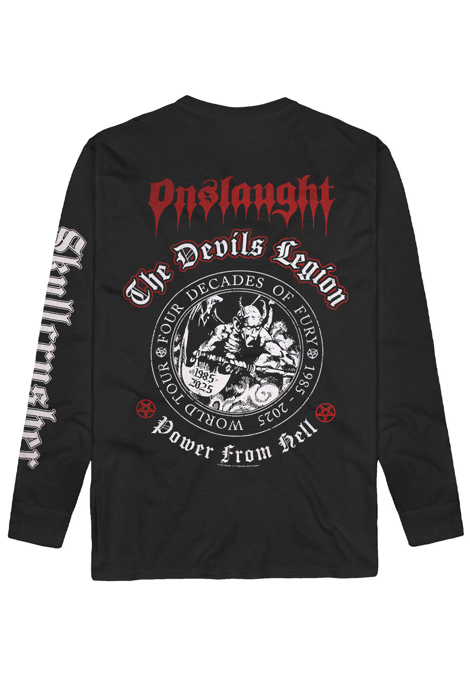 Onslaught - Power From Hell - Longsleeve | Neutral-Image