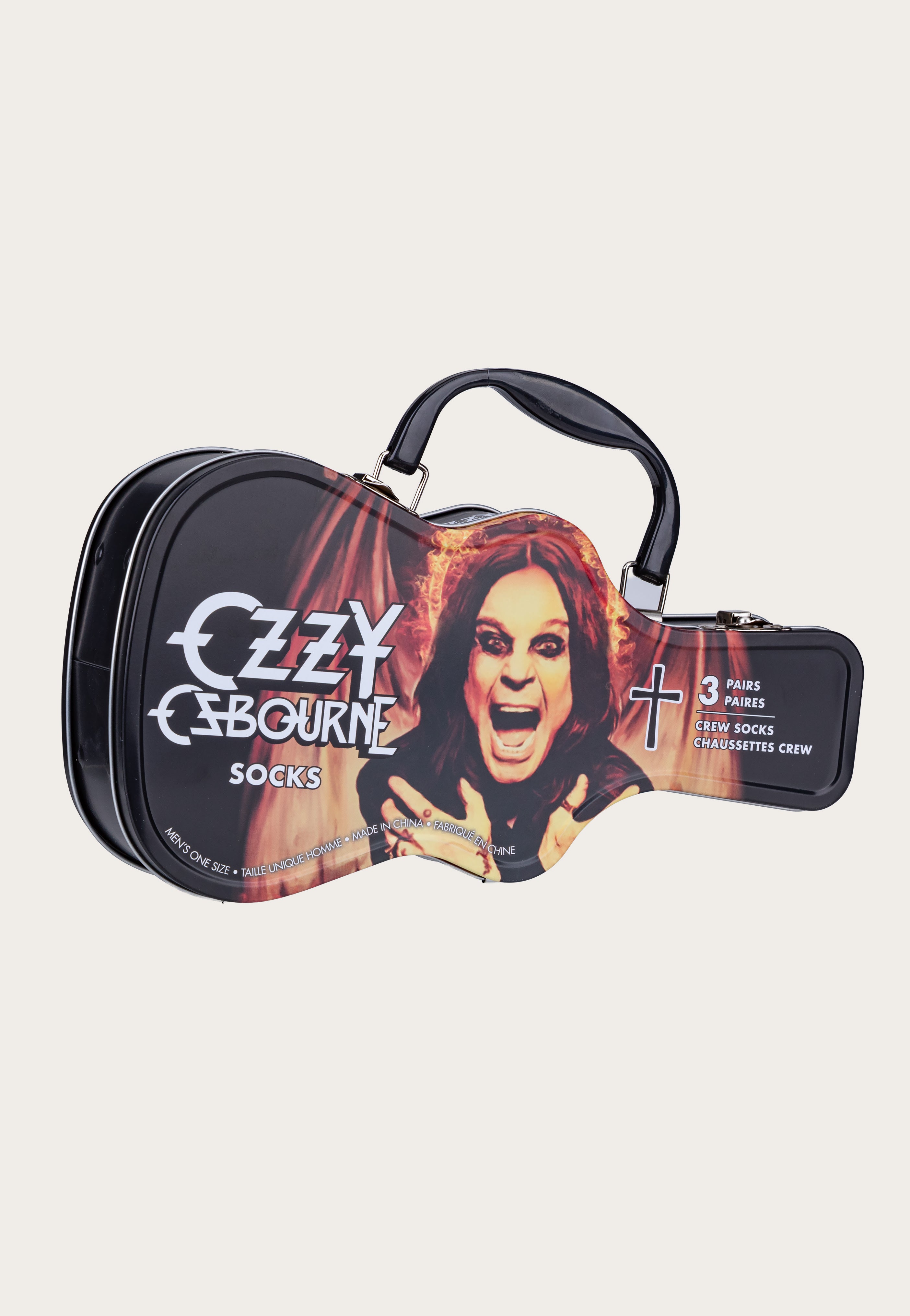 Ozzy Osbourne - Sock Guitar Tin - Socks | Neutral-Image