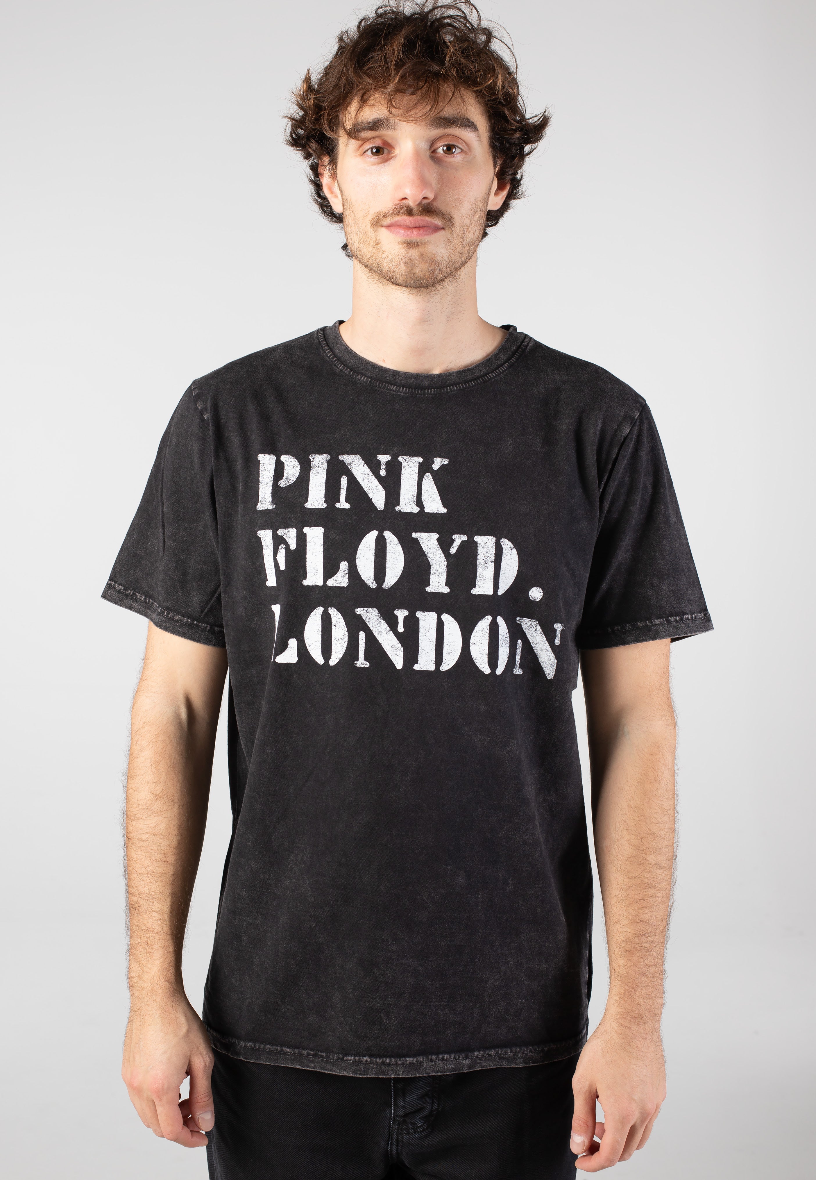 Pink Floyd - Stencil Logo - T-Shirt | Men-Image