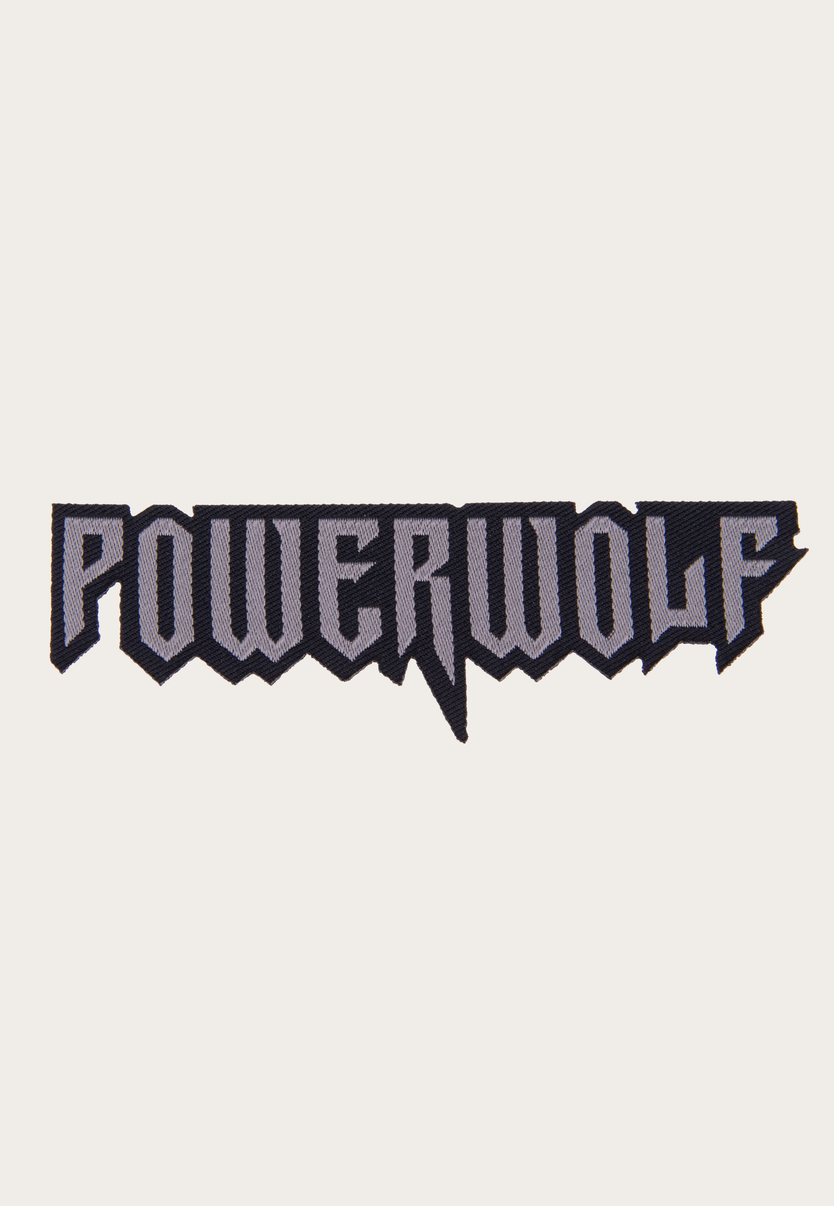 Powerwolf Logo Cut Out Aufnäher