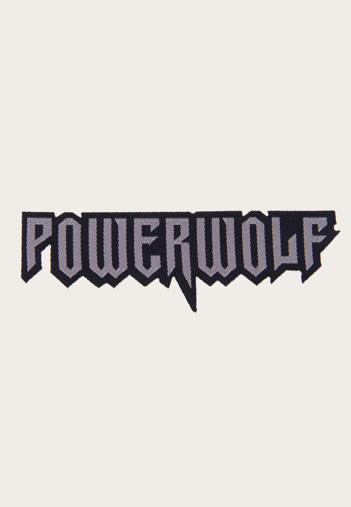 Powerwolf Logo Cut Out Aufnäher