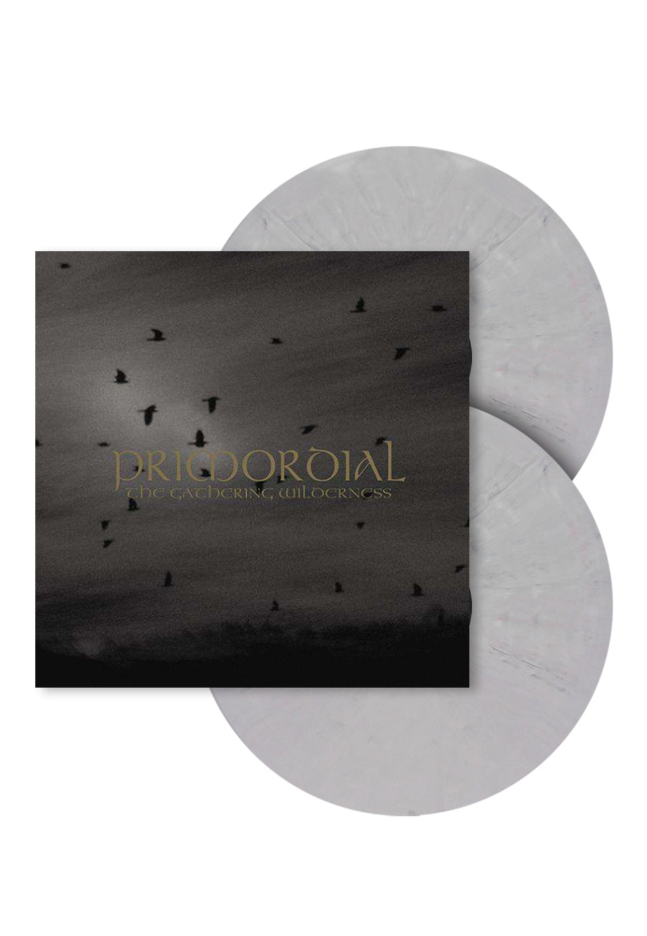 Primordial The Gathering Wilderness Ltd. Light Grey Matbled 2 Vinyl