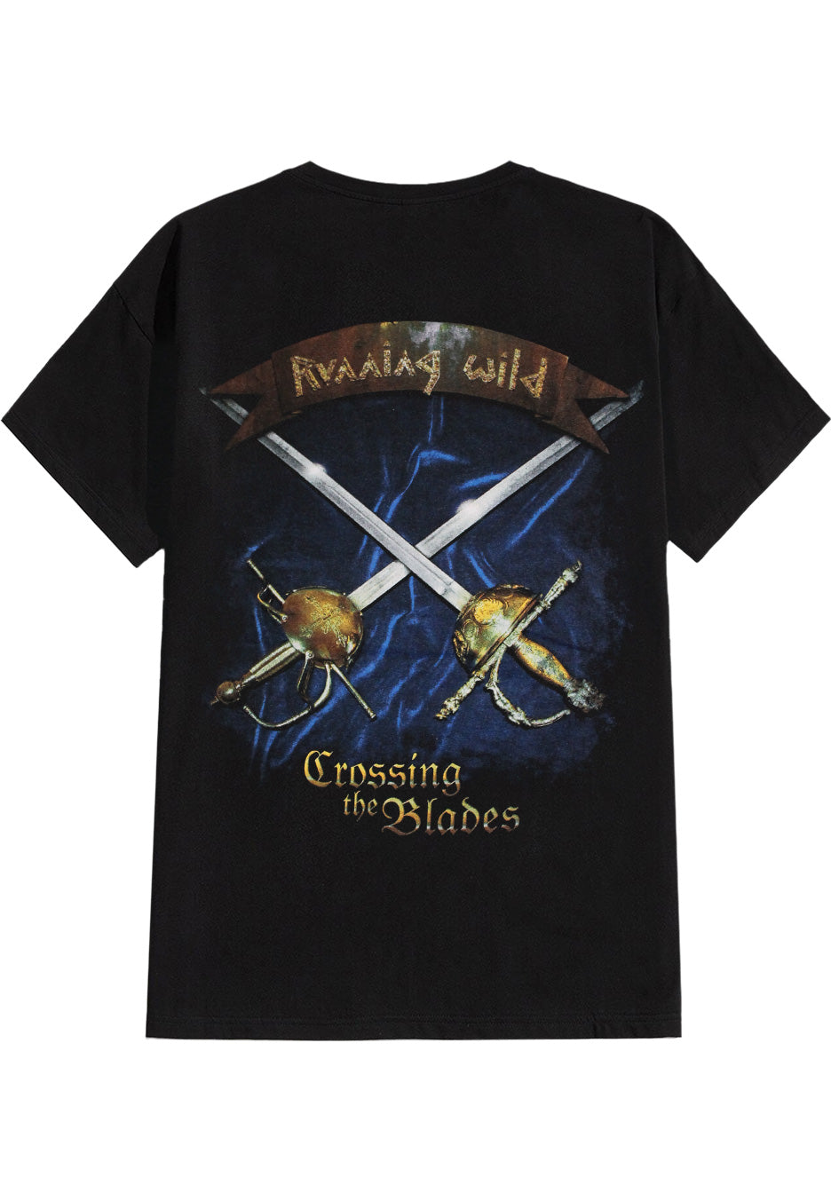 Running Wild - Crossing The Blades - T-Shirt | Neutral-Image