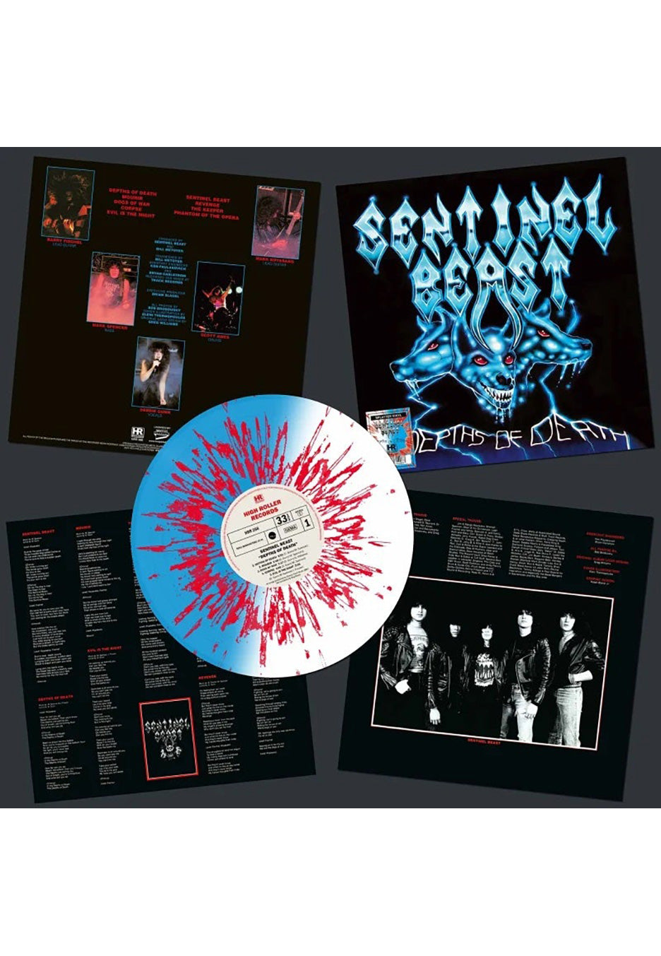 Sentinel Beast - Depths Of Death White/Blue - Colored Vinyl | AFM Records