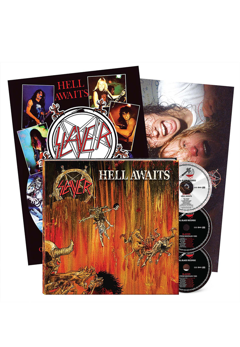 Slayer - Hell Awaits (40th Anniversary Edition) - 3 CD Earbook | AFM ...