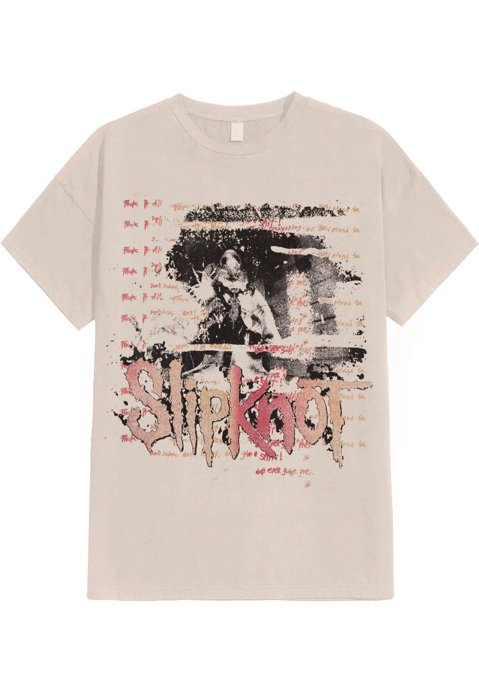 Slipknot - 25th Anniversary Inlay Sand - T-Shirt | Neutral-Image
