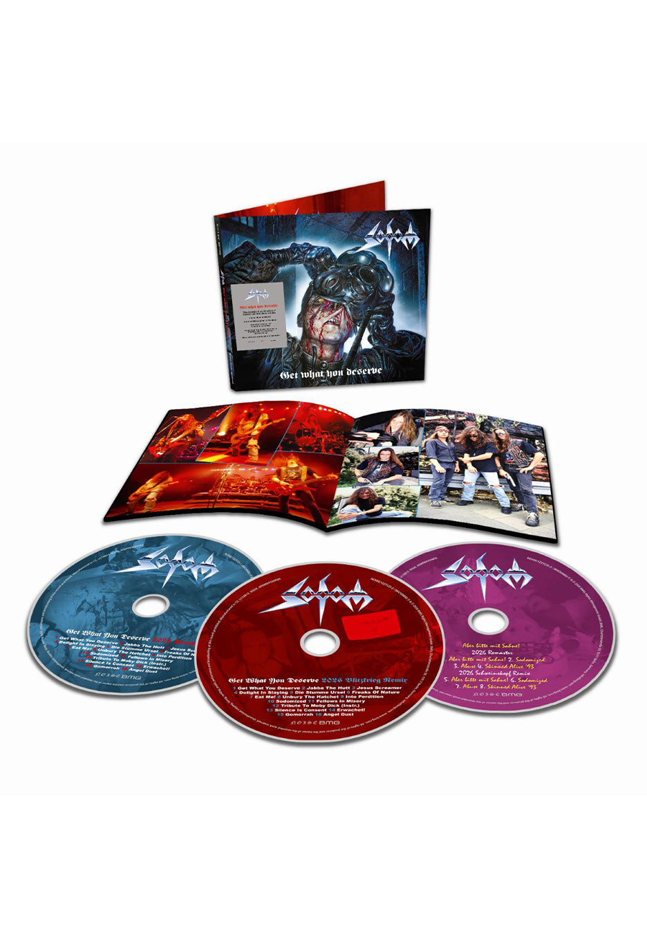 Sodom - Get What You Deserve - Deluxe Boxset | AFM Records
