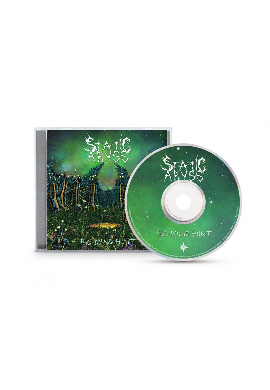 Static Abyss The Dying Hunt Ltd. Yellow CD