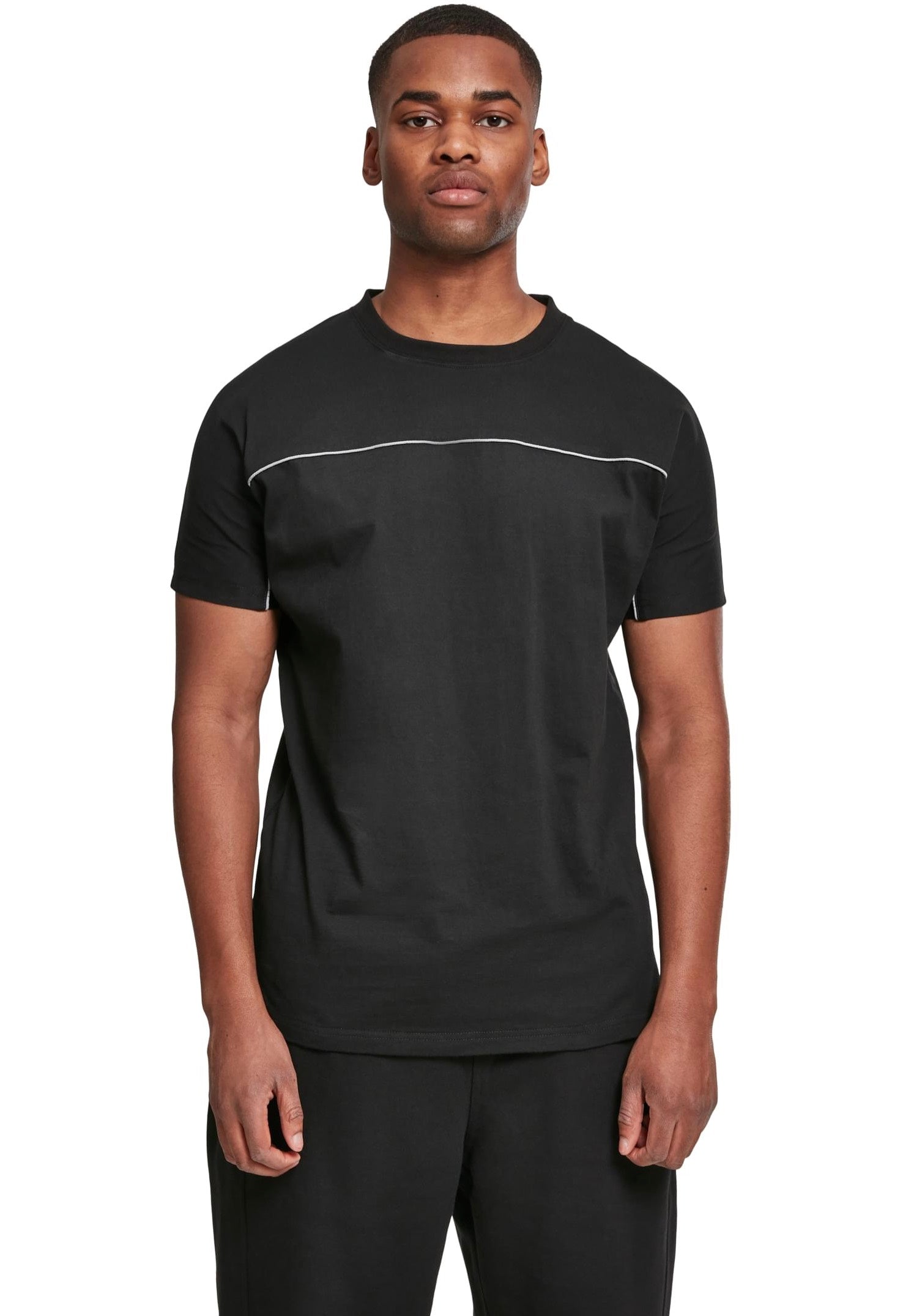 Urban Classics - Reflective Tee Black - T-Shirt | Men-Image