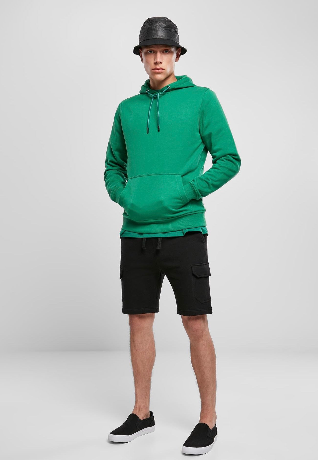 Urban Classics - Basic Terry Junglegreen - Hoodie | Men-Image