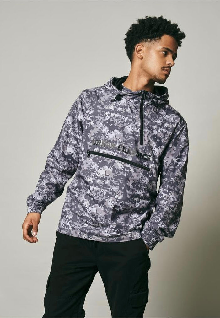Urban Classics - Commuter Pull Over Dark Digital Camo - Jacket | Men-Image