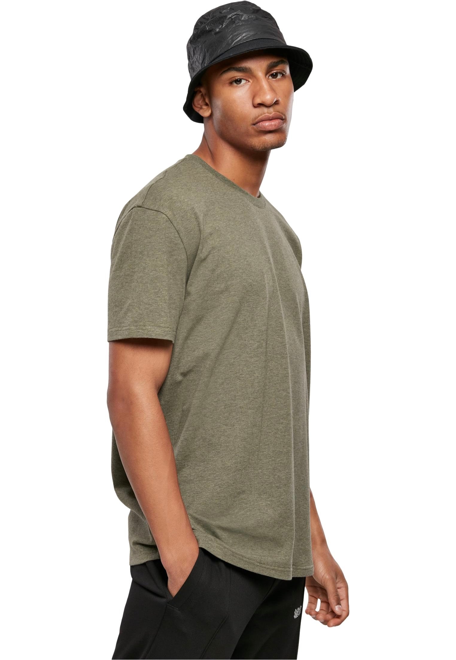 Urban Classics - Oversize Melange Darkgreen Melange - T-Shirt | Men-Image