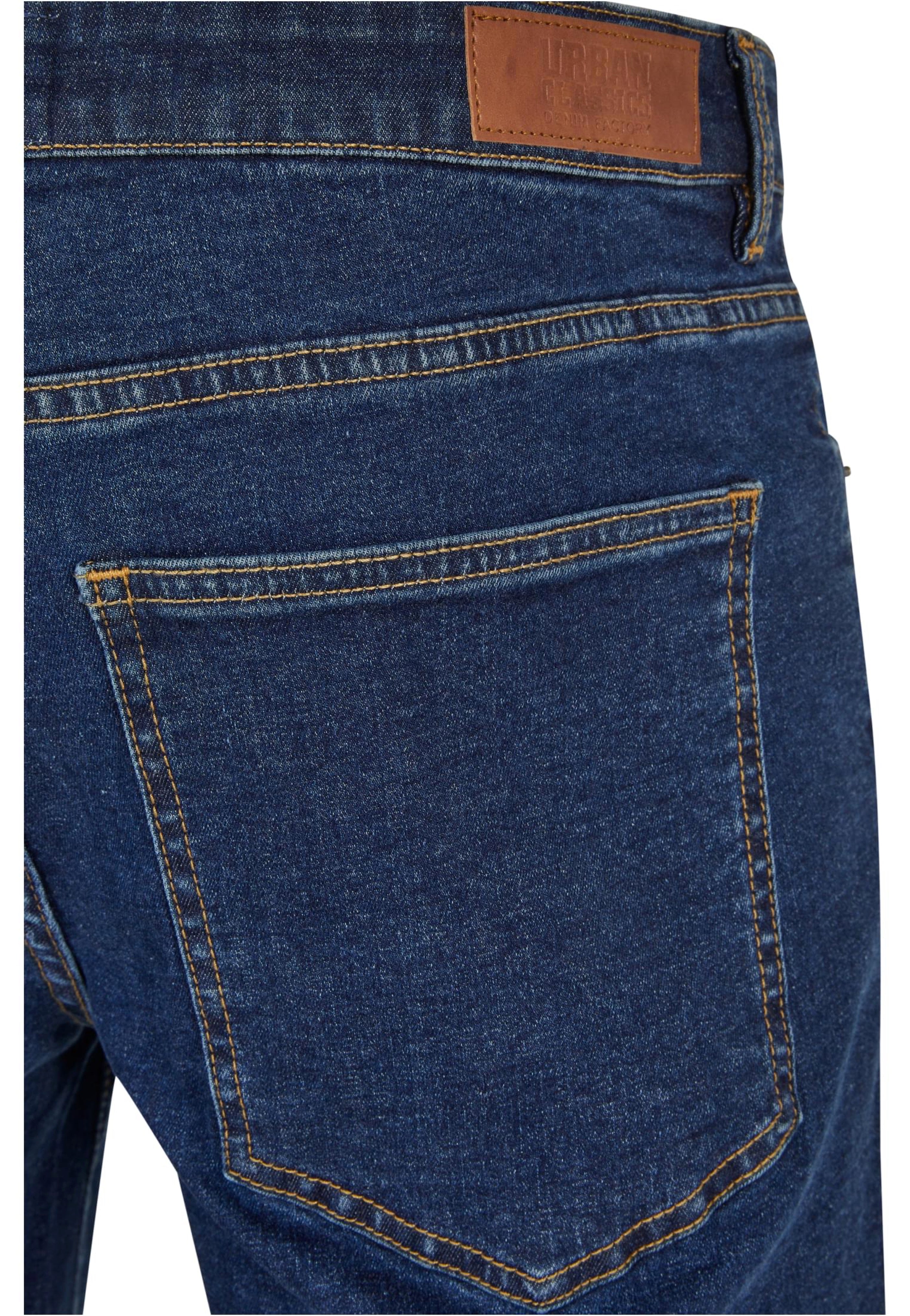 Urban Classics - Relaxed Fit Jeans Mid Indigo Washed - Shorts | Men-Image