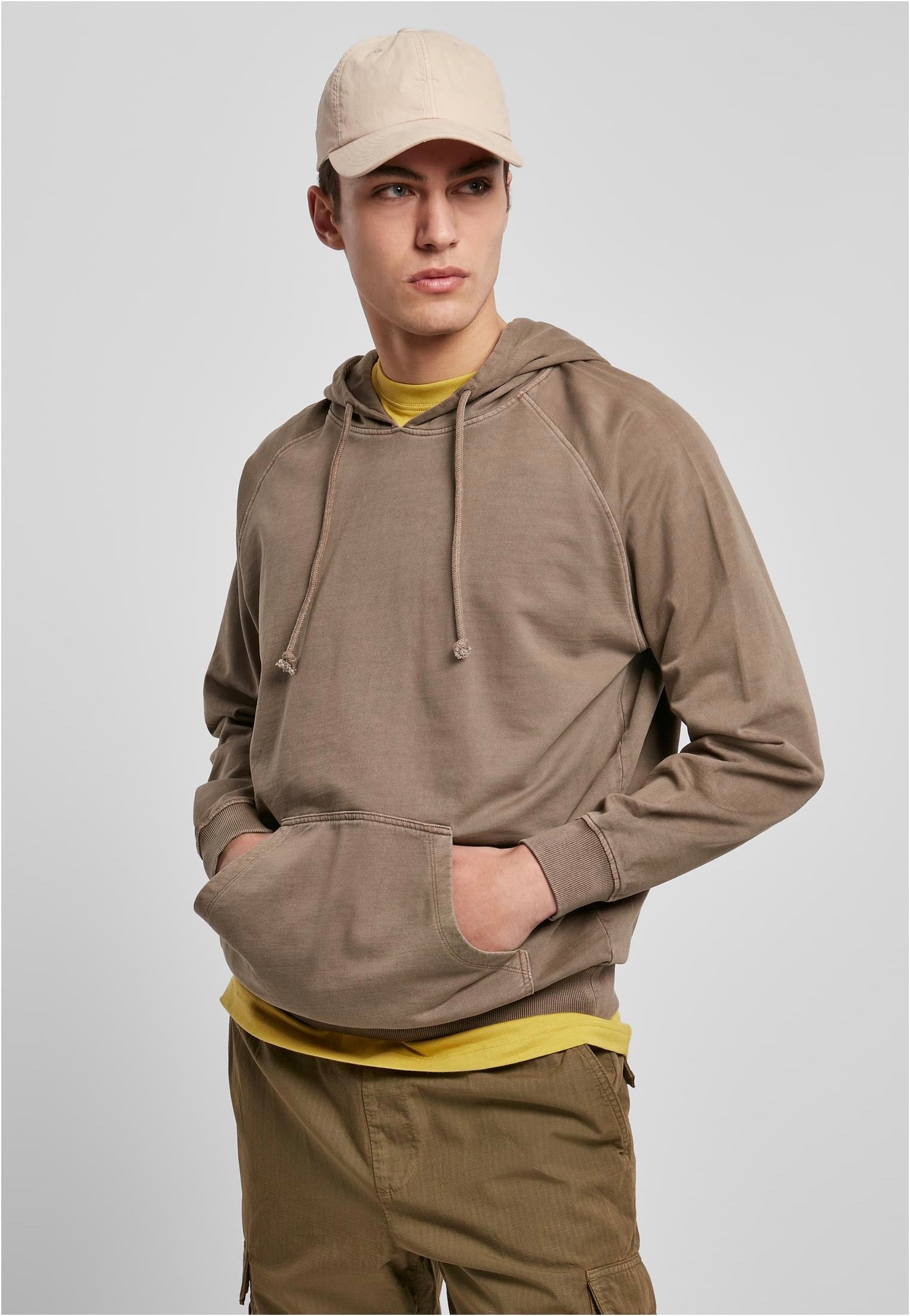 Urban Classics - Overdyed Dark Khaki - Hoodie | Men-Image