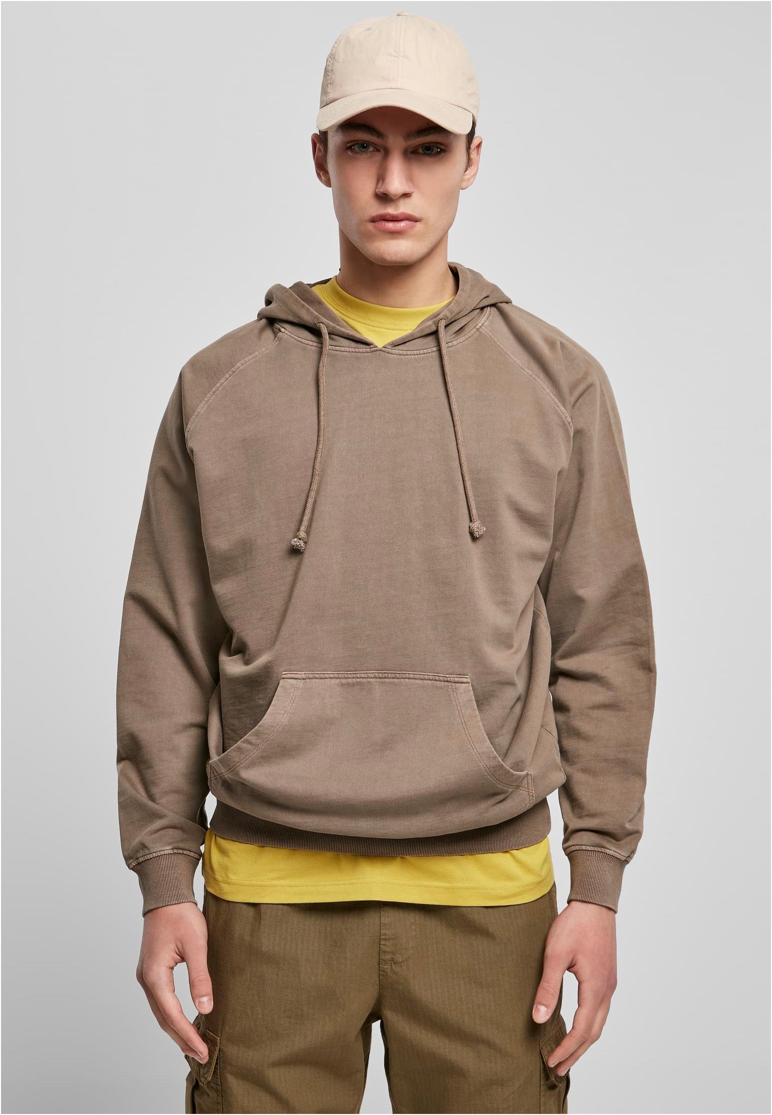 Urban Classics - Overdyed Dark Khaki - Hoodie | Men-Image