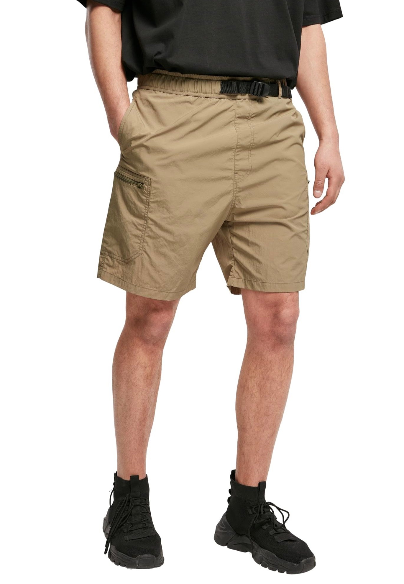 Urban Classics - Adjustable Nylon Khaki - Shorts | Men-Image