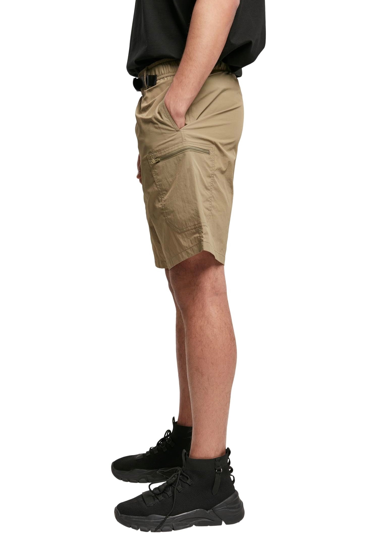 Urban Classics - Adjustable Nylon Khaki - Shorts | Men-Image