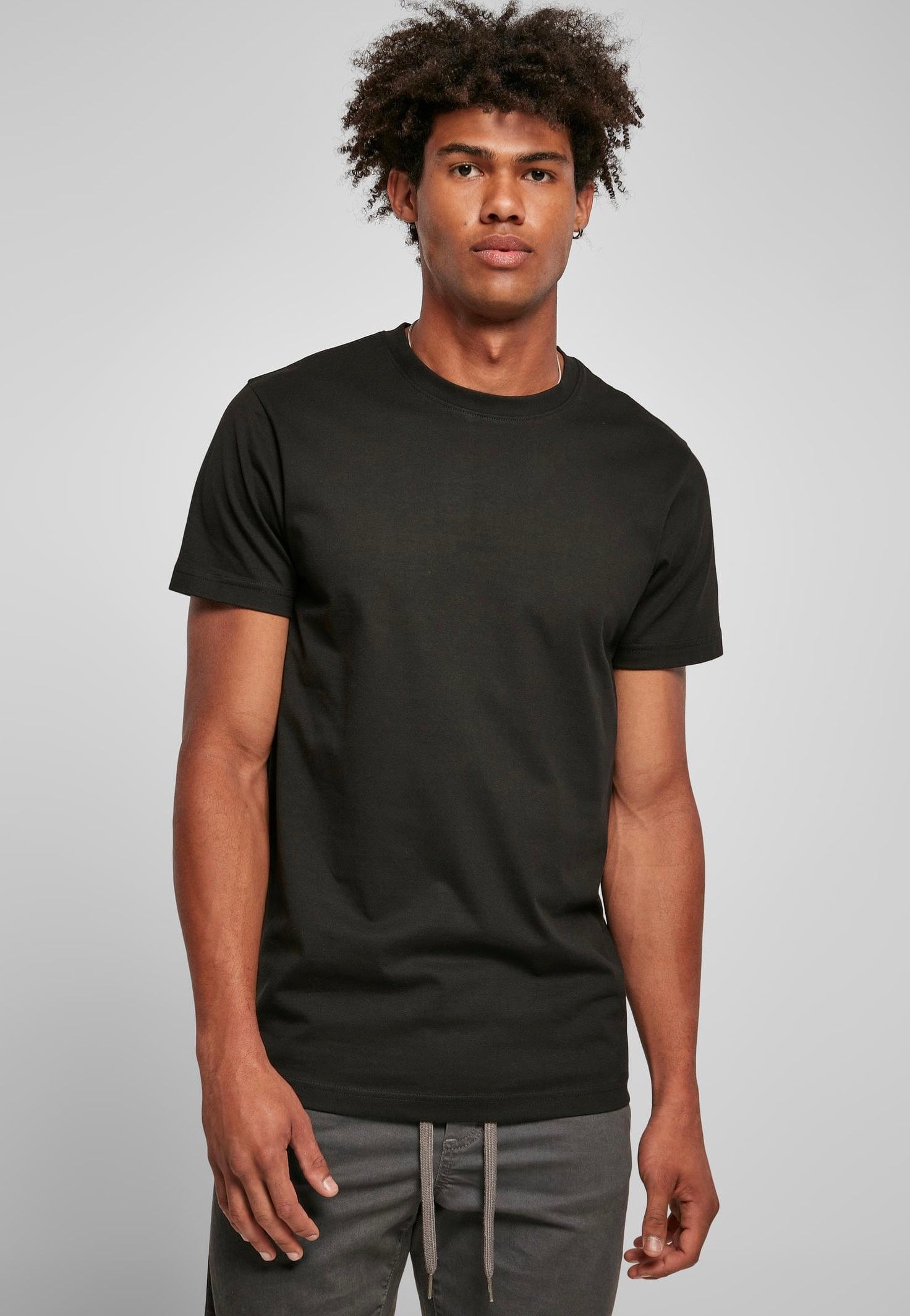 Urban Classics - Recycled Basic Black - T-Shirt | Men-Image