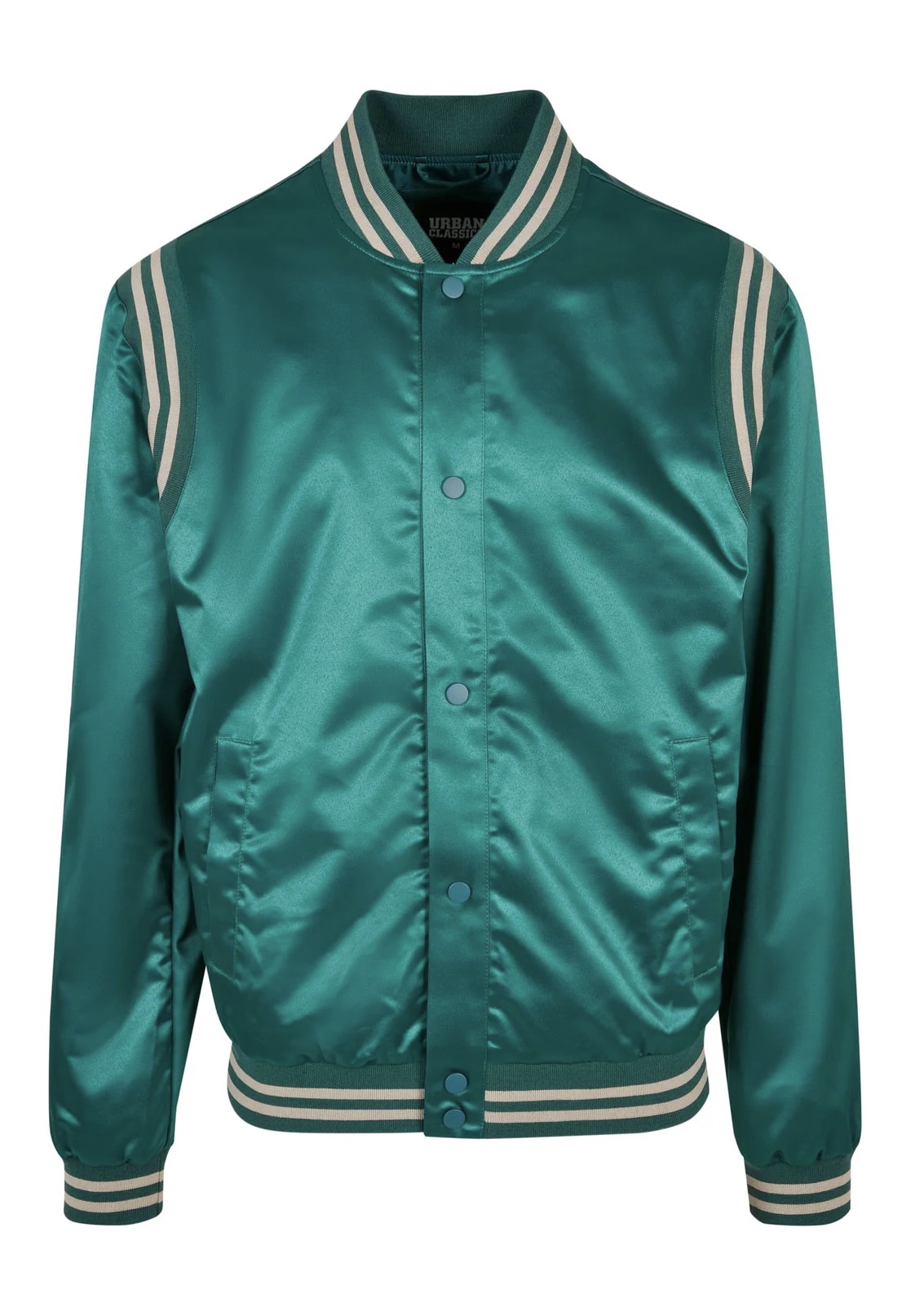 Urban Classics - Satin College Green - College Jacket | Men-Image