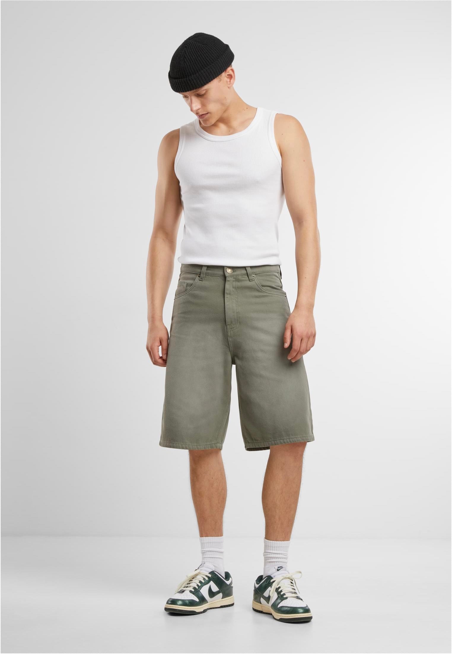 Urban Classics - 90's Heavy Denim Paleolive - Shorts | Men-Image