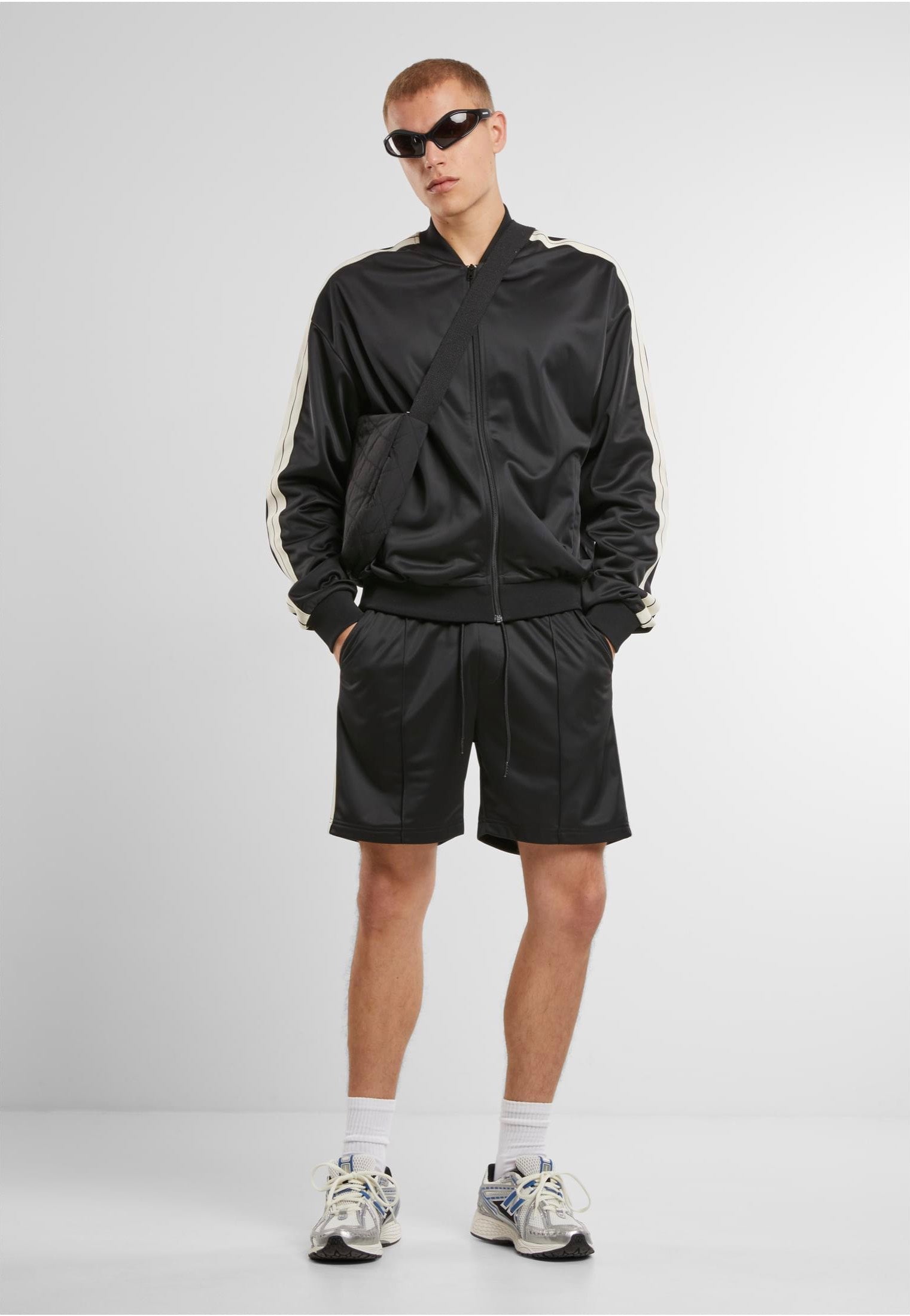 Urban Classics - Tennis Core Black - Track Jacket | Men-Image