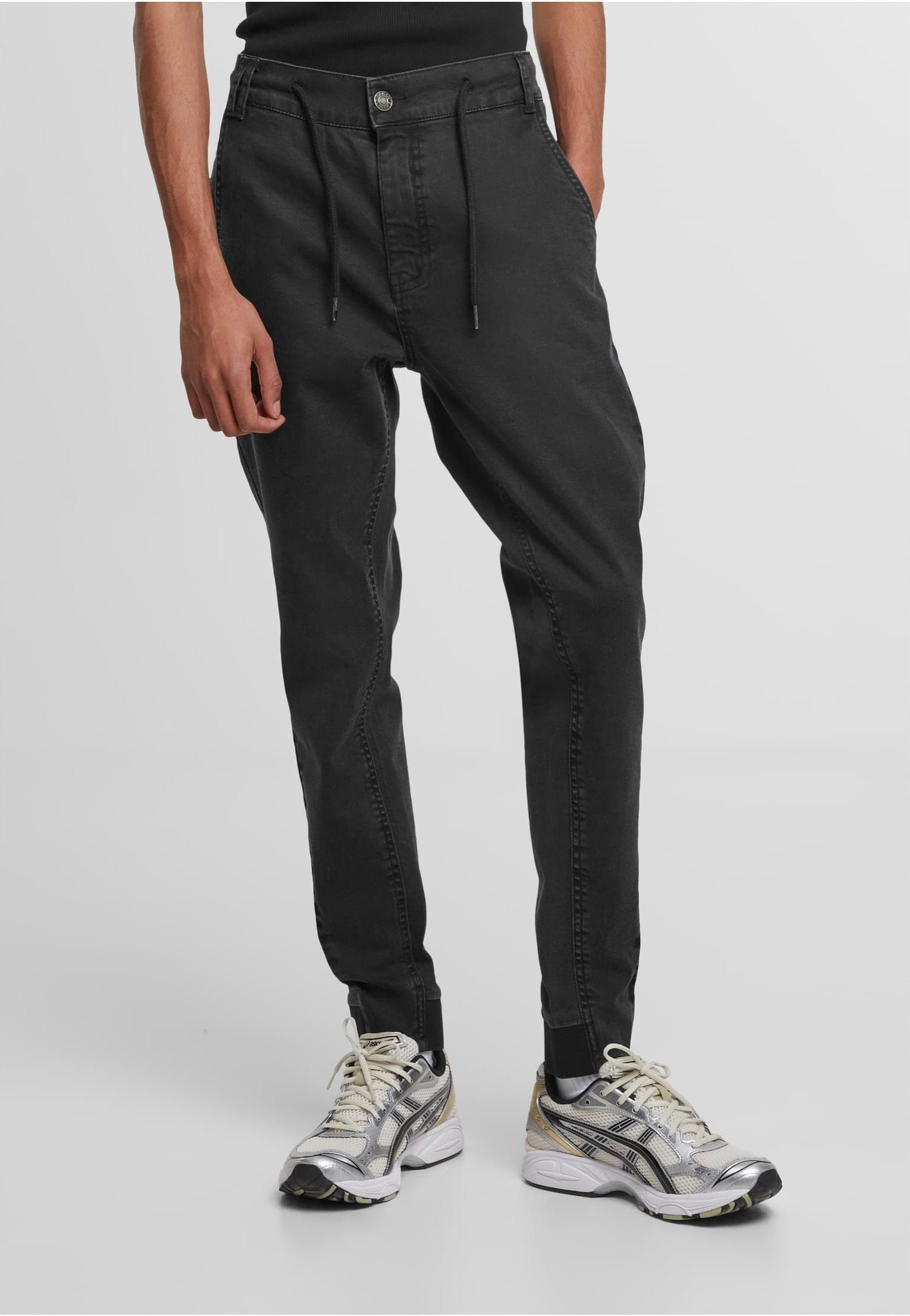Urban Classics - Antifit Denim Black Washed - Jeans | Men-Image