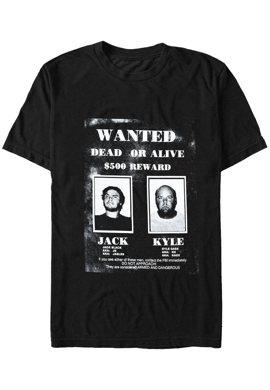 Tenacious D - Wanted - T-Shirt | Neutral-Image