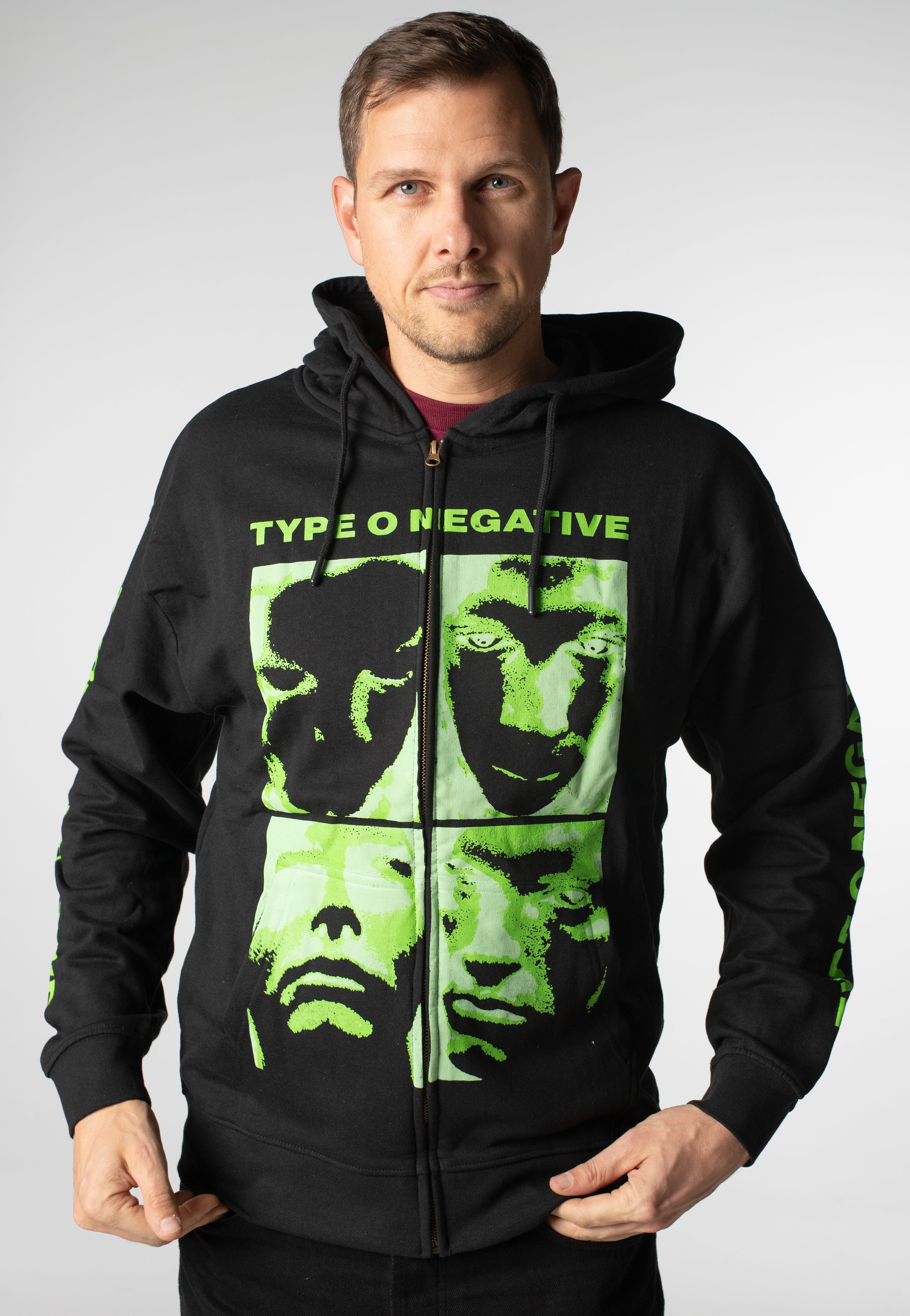 Type O Negative - Faces - Zipper | Men-Image
