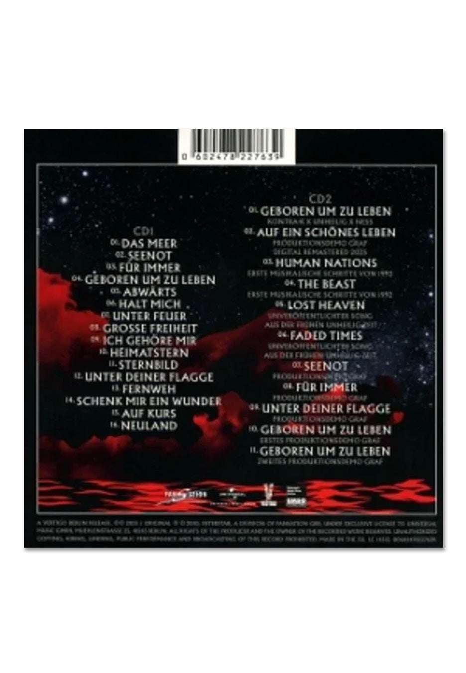 Unheilig - Grosse Freiheit (15 Jahre Jubiläumsedition) - 2 CD | Neutral-Image