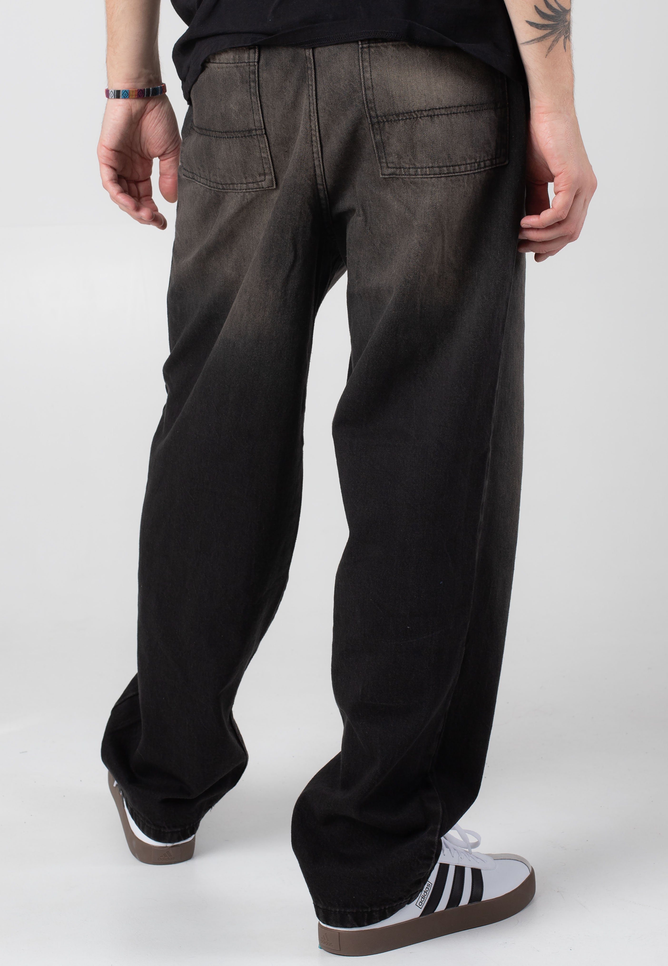 Urban Classics - 90‘s Black 2000 Washed - Jeans | Men-Image