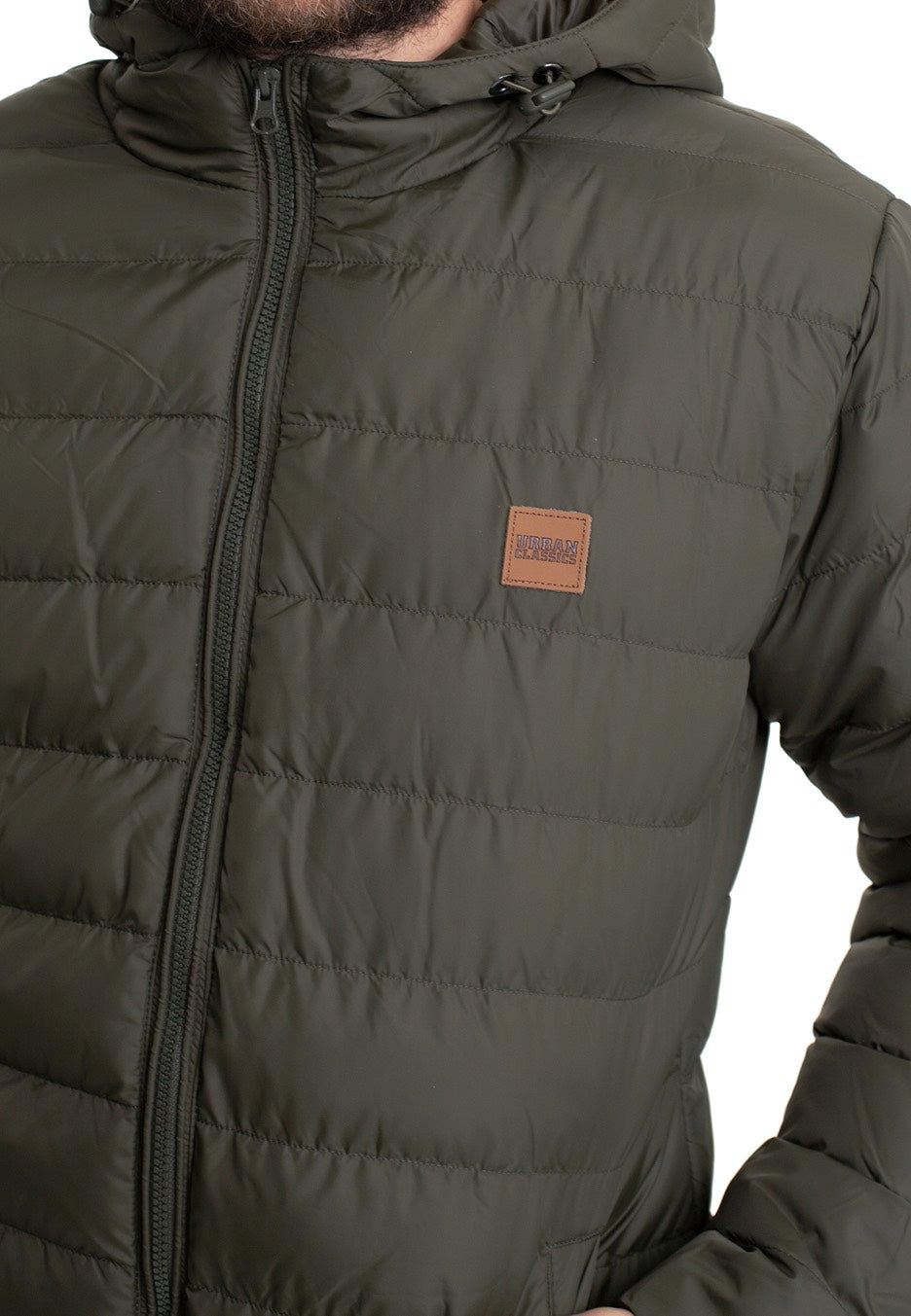 Urban Classics - Basic Bubble Darkolive/Black/Darkolive - Jacket | Men-Image