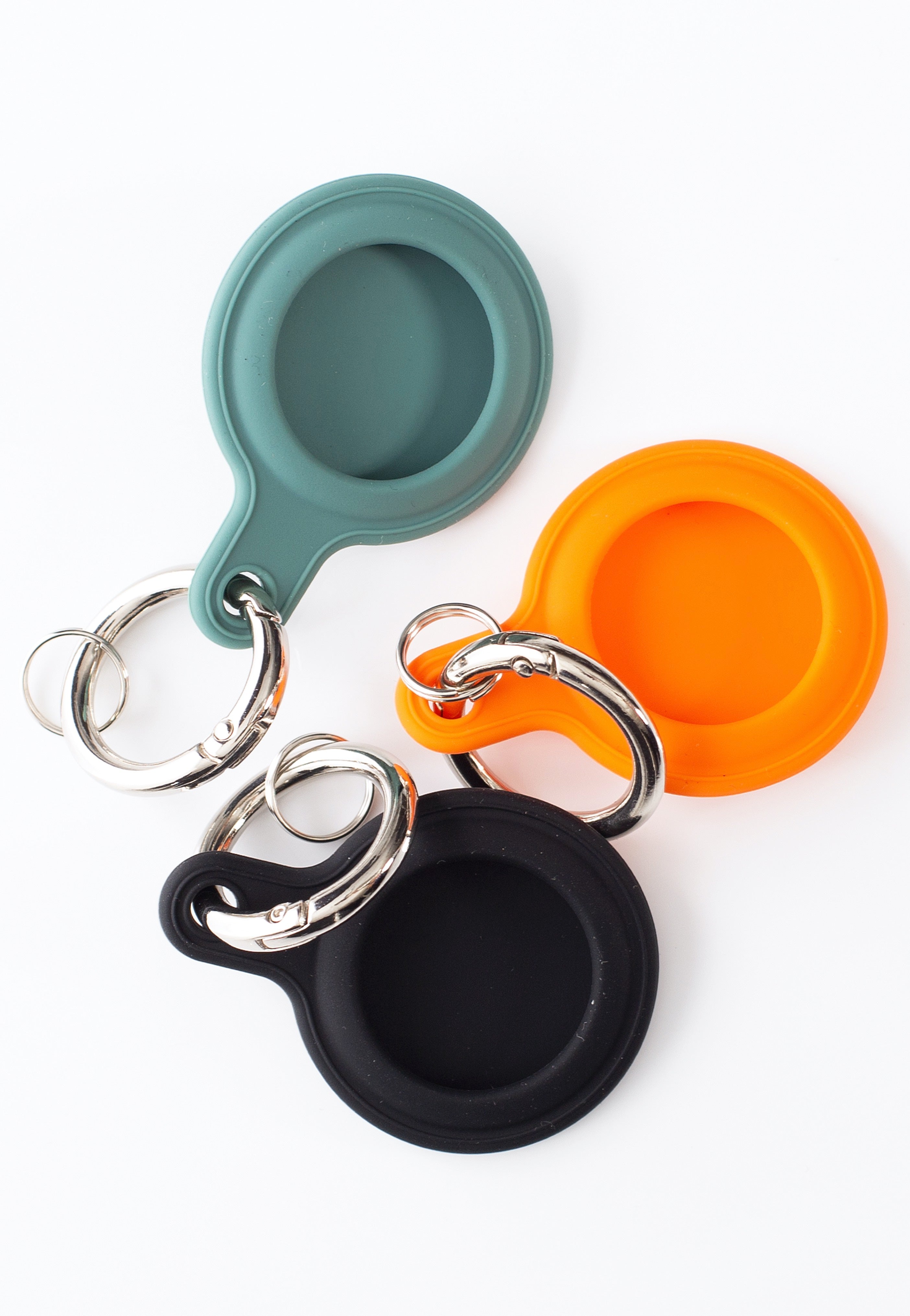 Urban Classics - Key Finder Case Pack Of 3 Black/Orange/Darkmint - Key Finder | Neutral-Image