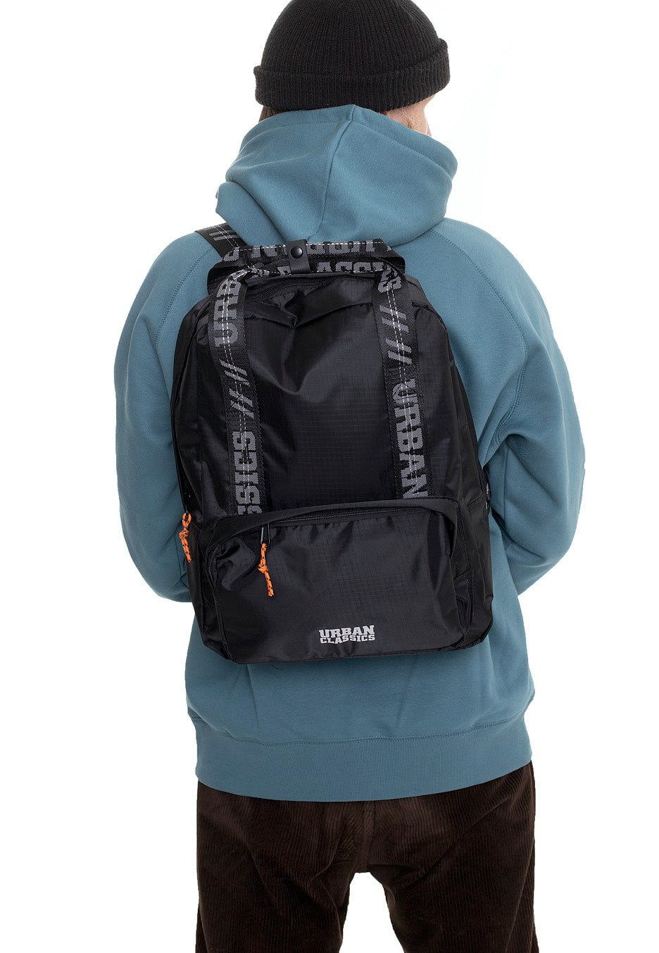 Urban Classics - Recycled Ribstop Black - Backpack | Neutral-Image