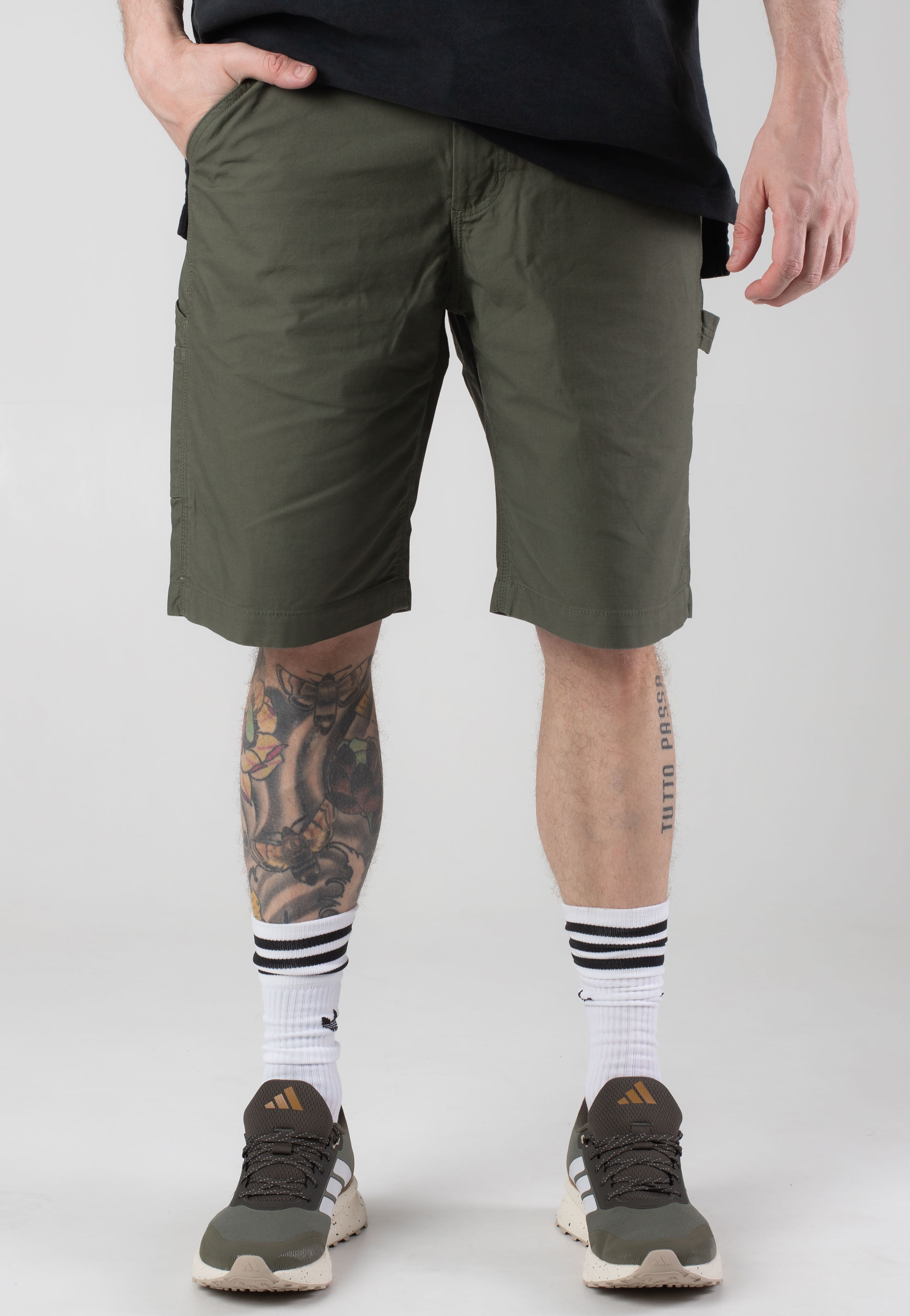 Vintage Industries - Alcott Olive - Shorts | Men-Image