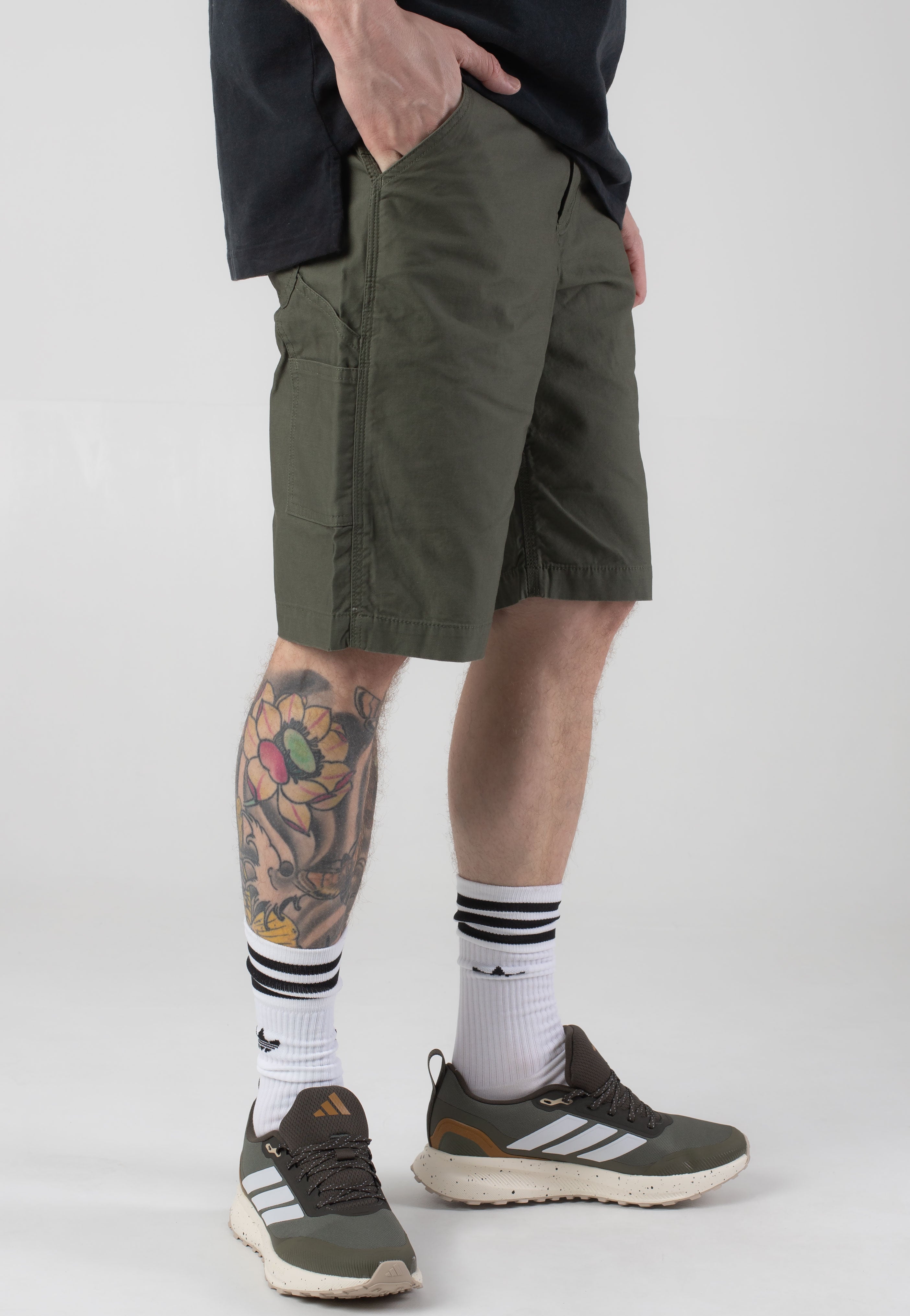 Vintage Industries - Alcott Olive - Shorts | Men-Image