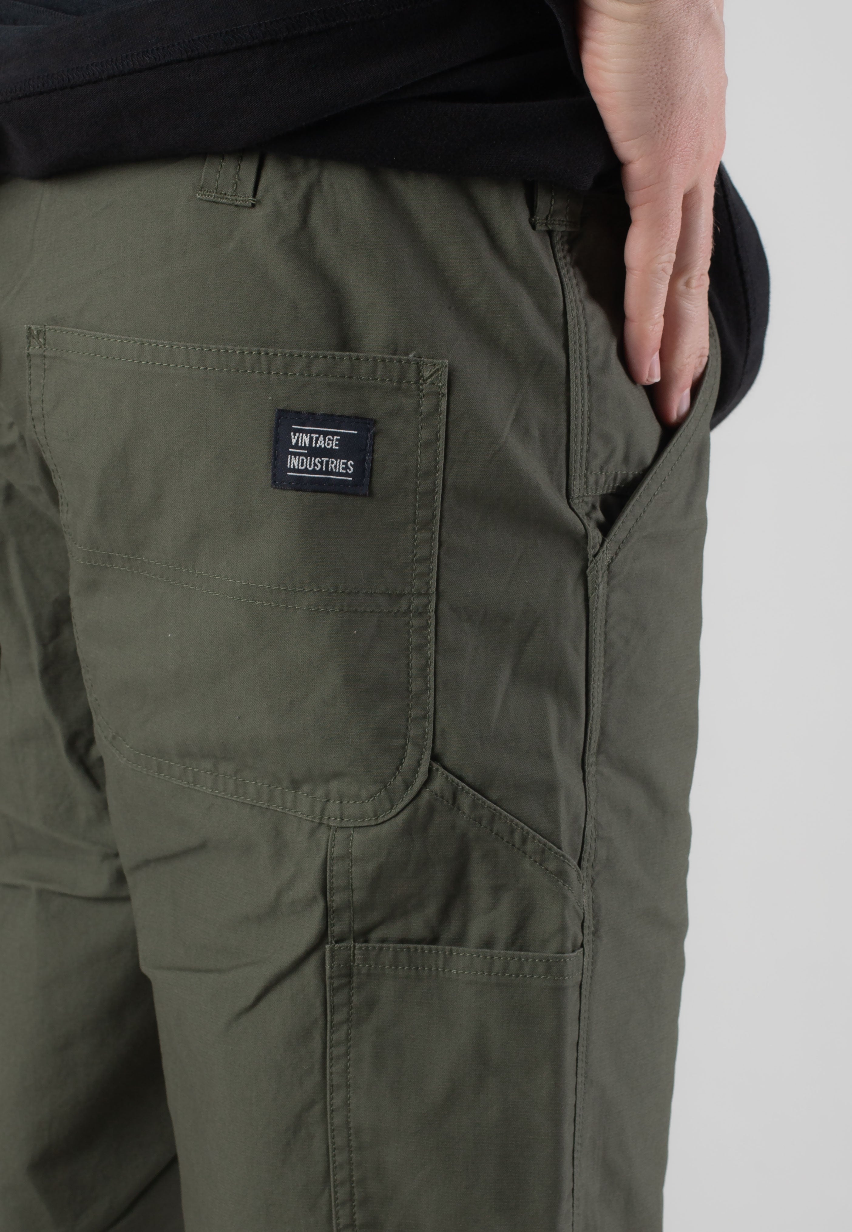 Vintage Industries - Alcott Olive - Shorts | Men-Image