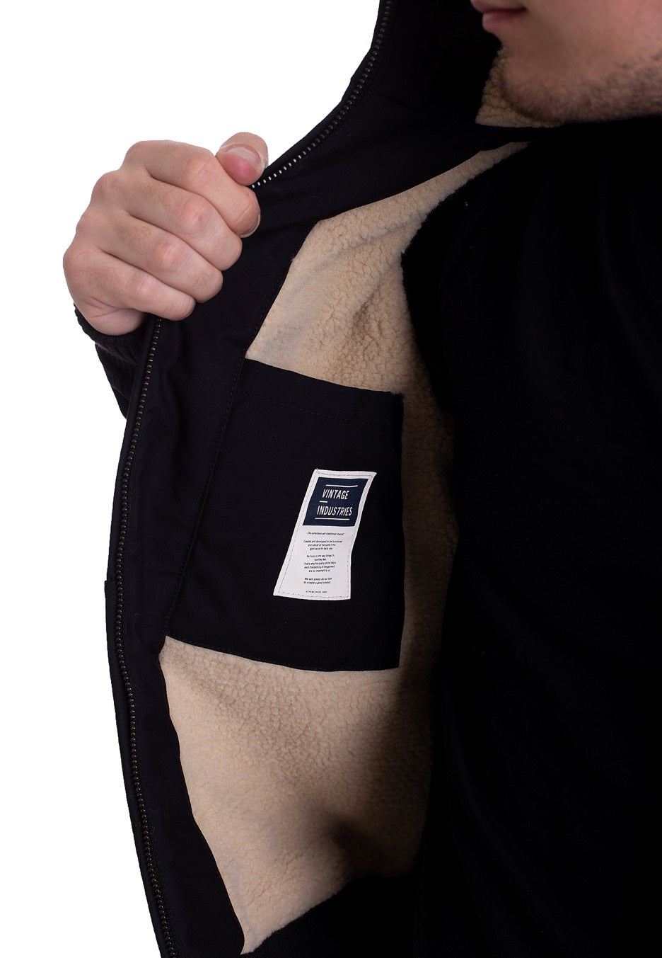 Vintage Industries - Datton Black - Jacket | Men-Image