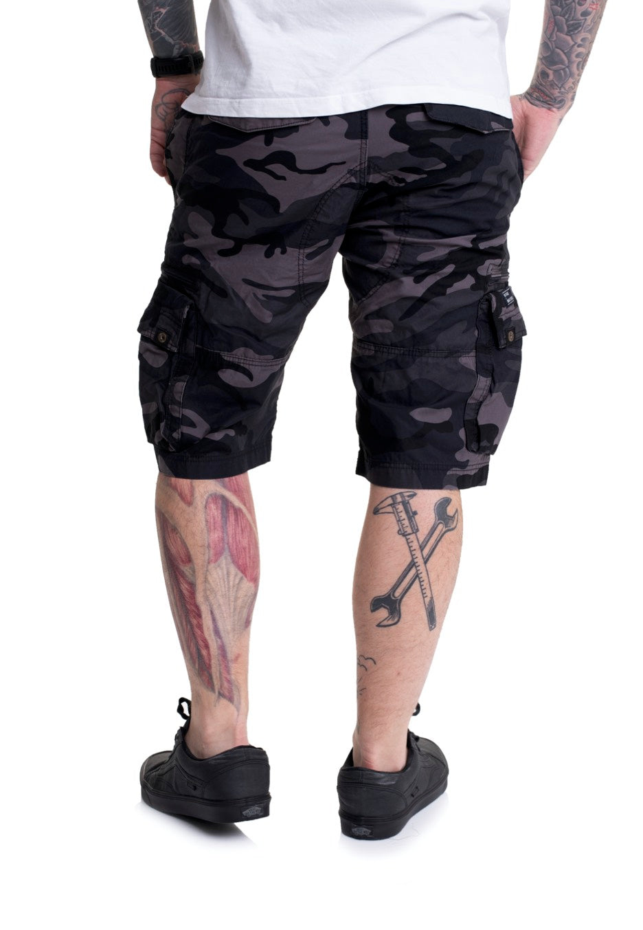 Vintage Industries - Gandor Dark Camo - Shorts | Men-Image