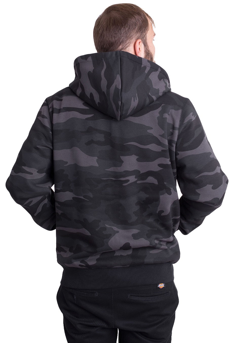 Vintage Industries - Redstone Hooded Dark Camo - Zipper | Men-Image