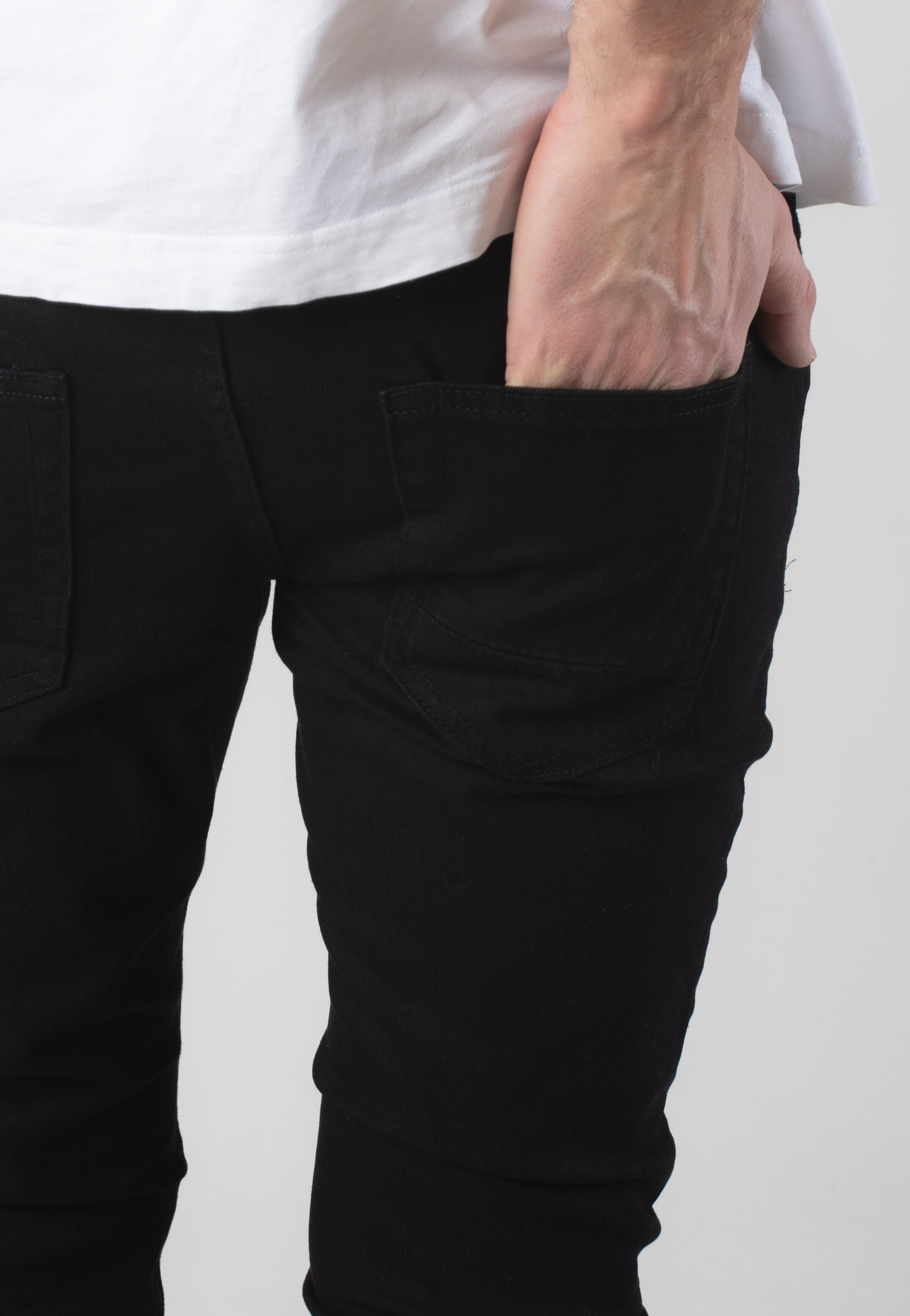 Indicode - Pittsburgh Ultra Black - Jeans | Men-Image