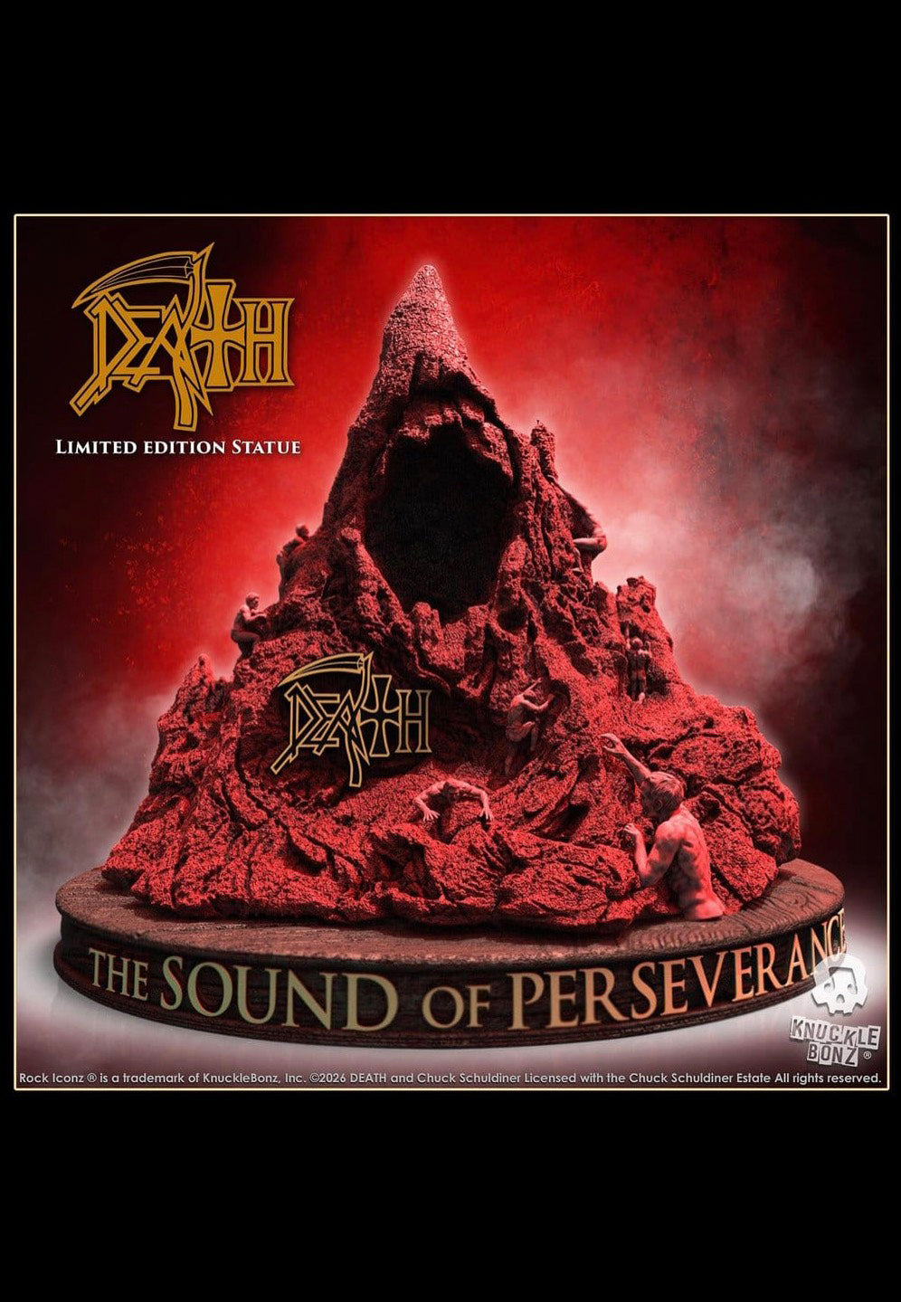 Death The Sound of Perseverance 3D Statue